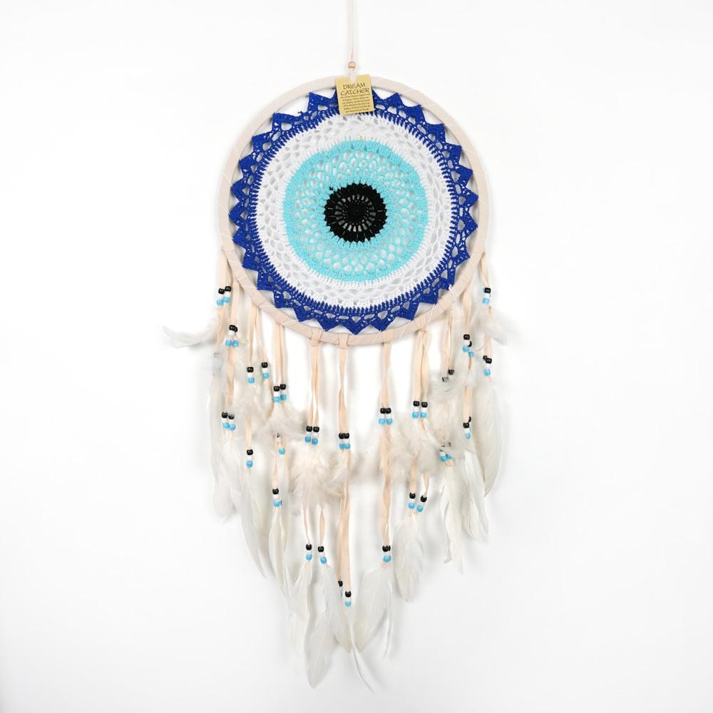 Drømmefanger Blå Øye Perler