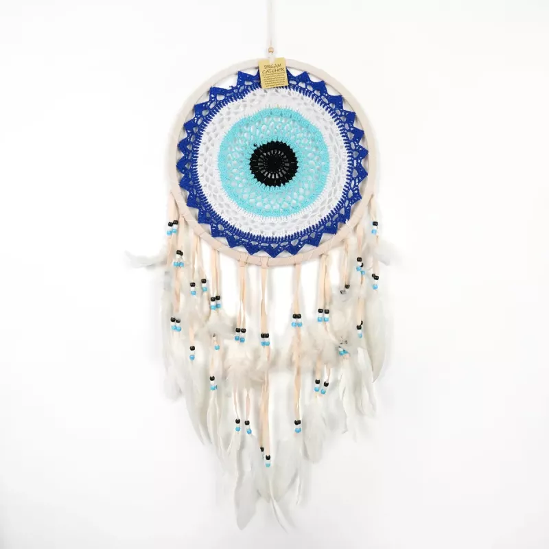 Drömfångare Blå Ögat Pärlor