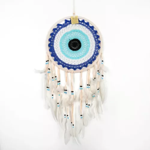 Drömfångare Blå Ögat Pärlor