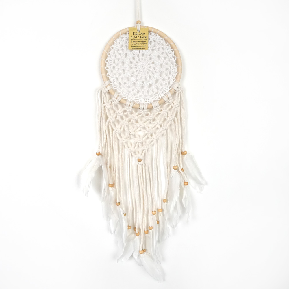 Drømmefanger Natural Heklet