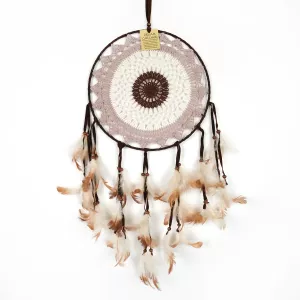 Drömfångare Virkad Brun
