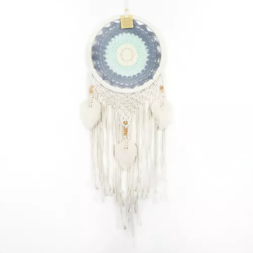 Drömfångare Virkad Grön