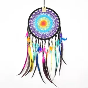 Drømmefanger Regnbue Sort