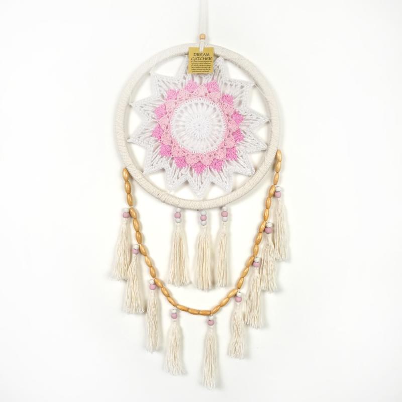 Drömfångare Tassels Aprikos
