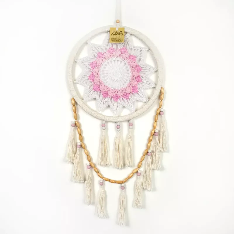 Drömfångare Tassels Aprikos