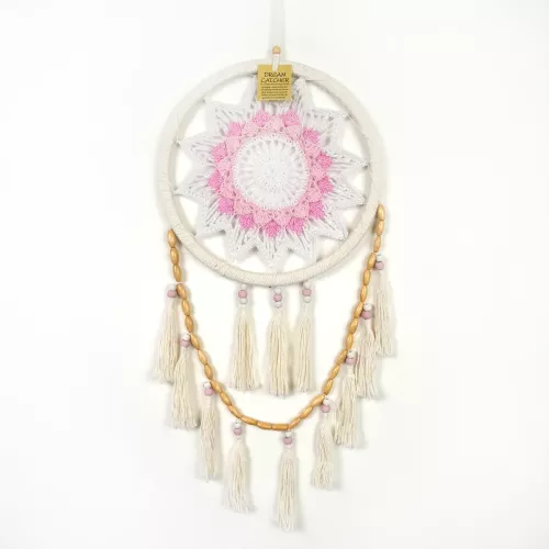 Drömfångare Tassels Aprikos
