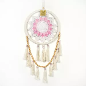 Drömfångare Tassels Aprikos