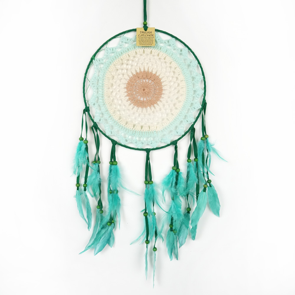 Drømmefanger Heklet Grønn