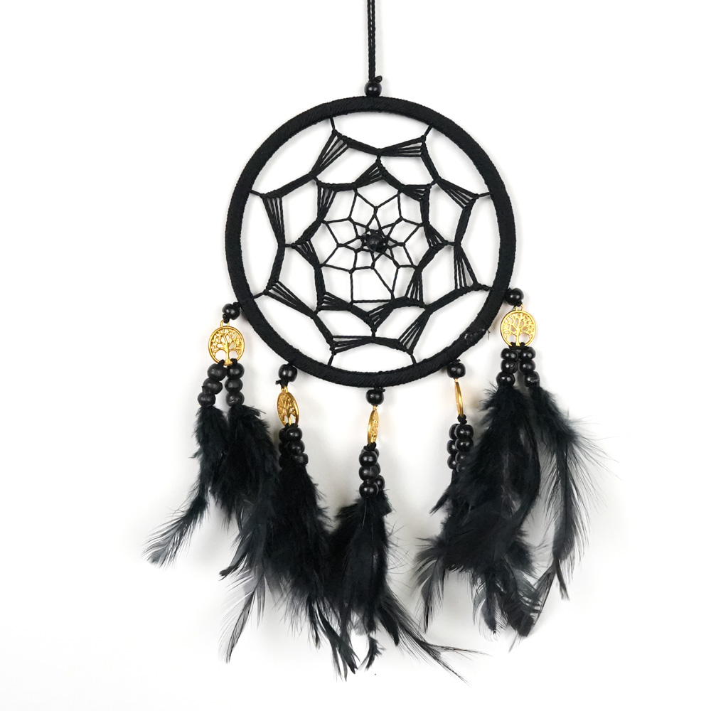 Drømmefanger Heldig Mynt Sort