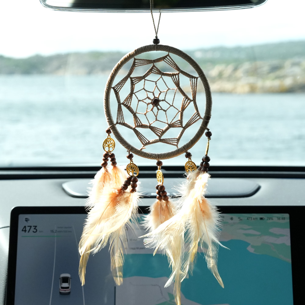 Drømmefanger Heldig Mynt Beige