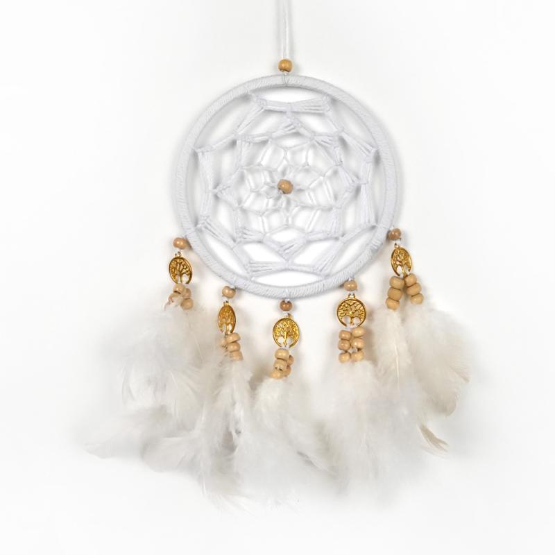 Drömfångare Lyckomynt Vit
