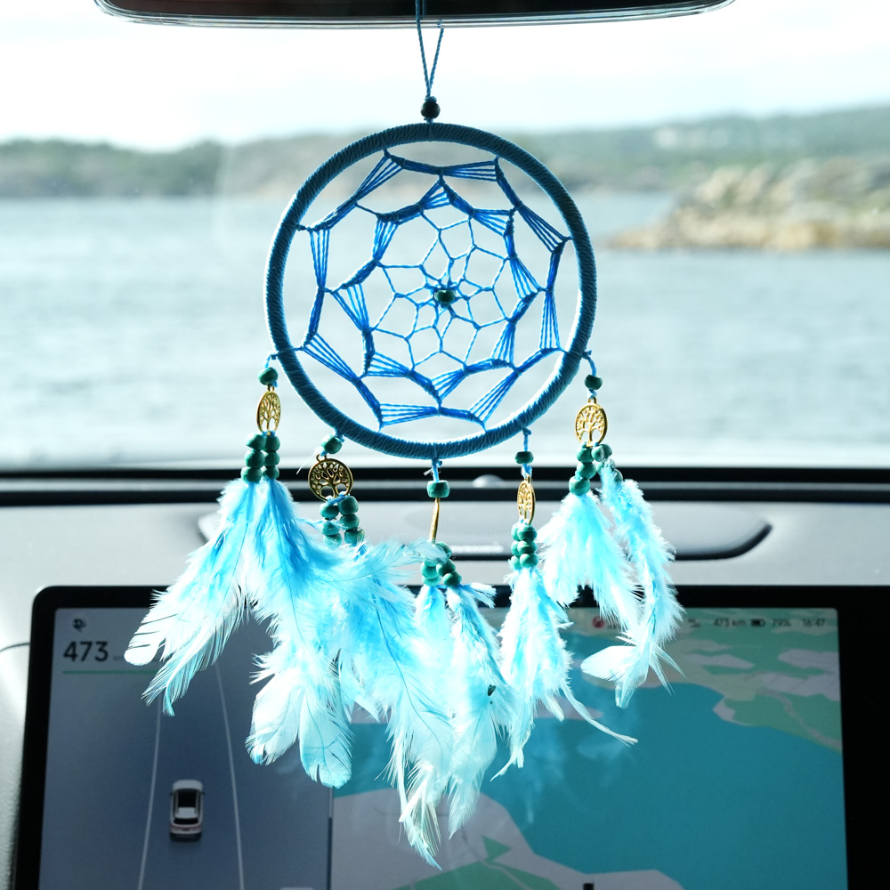 Drømmefanger Heldig Mynt Blå