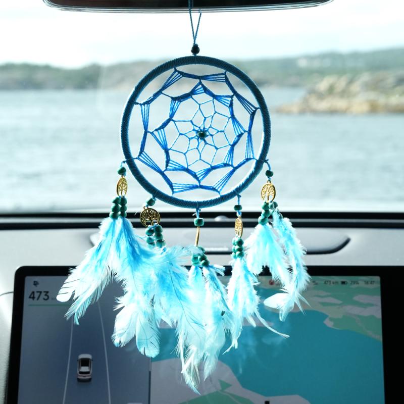 Drømmefanger Heldig Mynt Blå