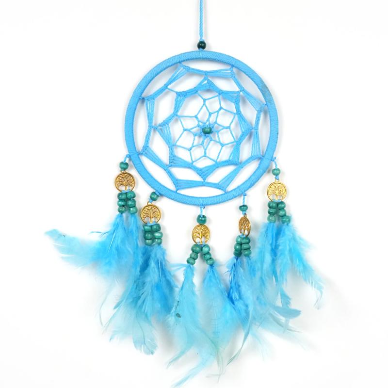 Drömfångare Lyckomynt Blå
