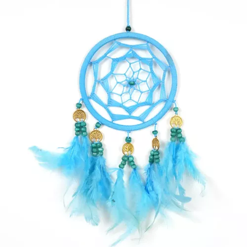 Drömfångare Lyckomynt Blå