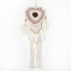 Drömfångare Virkad Hjärta
