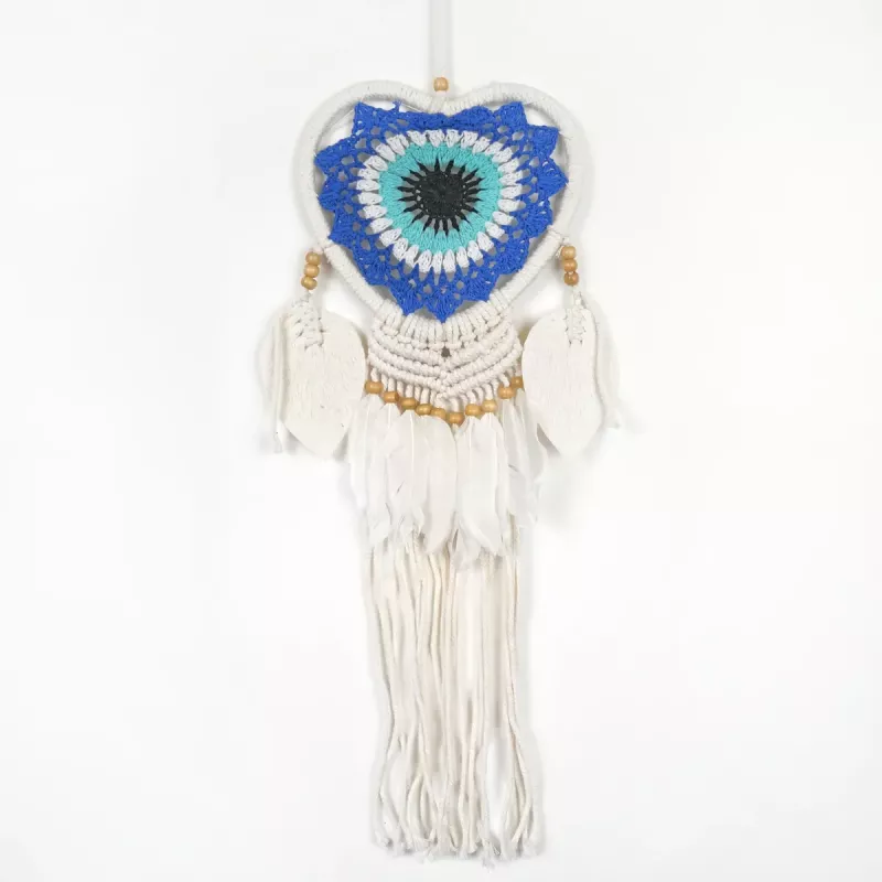 Drömfångare Virkad Hjärta
