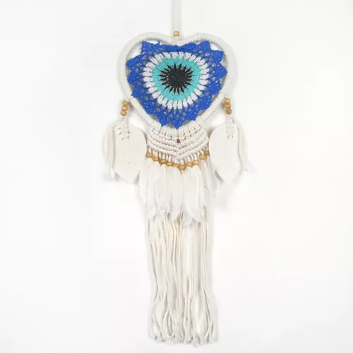 Drömfångare Virkad Hjärta