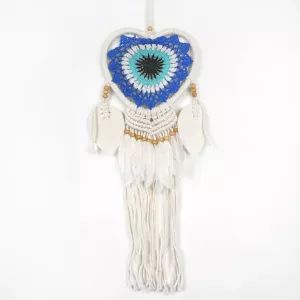 Drömfångare Virkad Hjärta