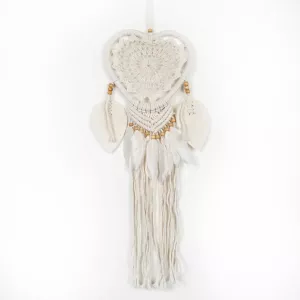 Drömfångare Virkad Hjärta