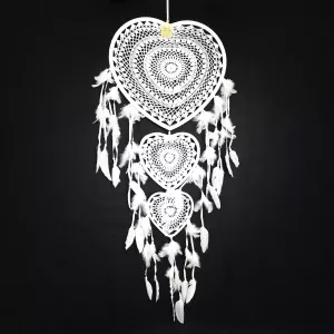 Drömfångare Virkad Hjärta XL