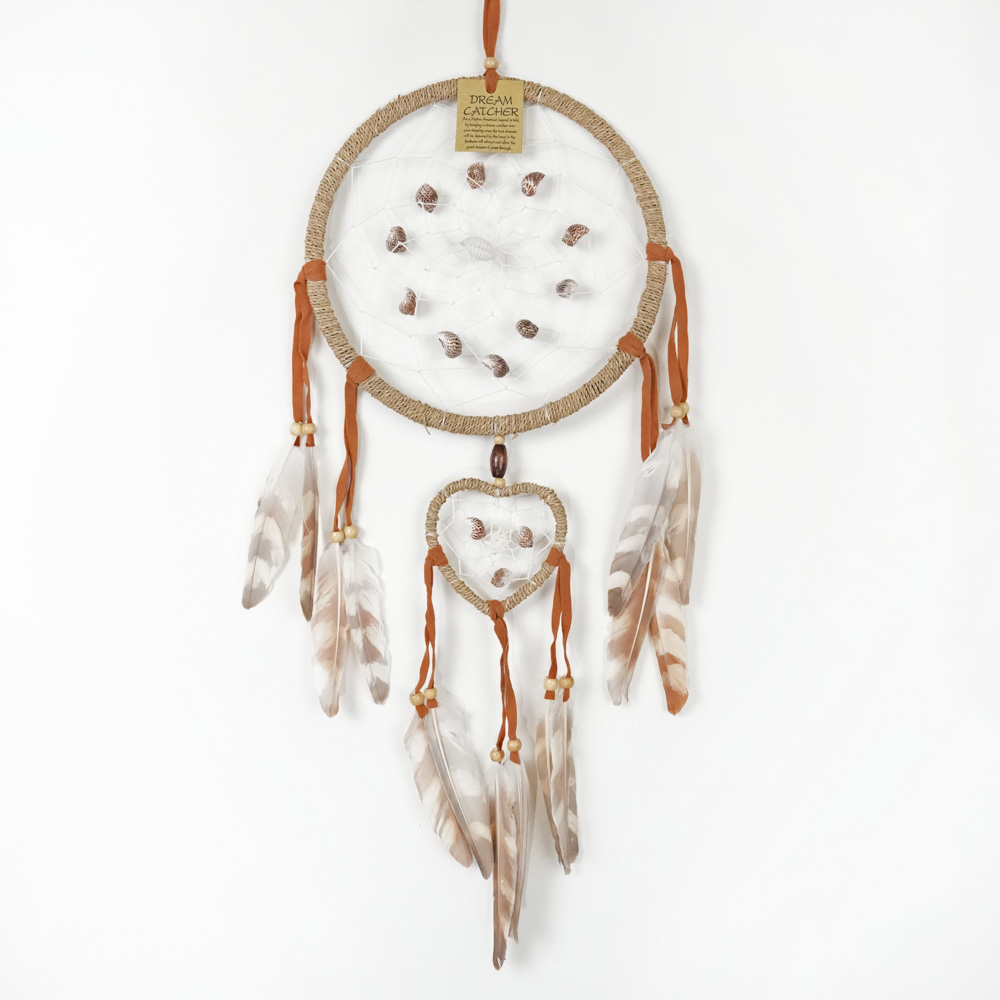 Drømmefanger Skjell Hjerte