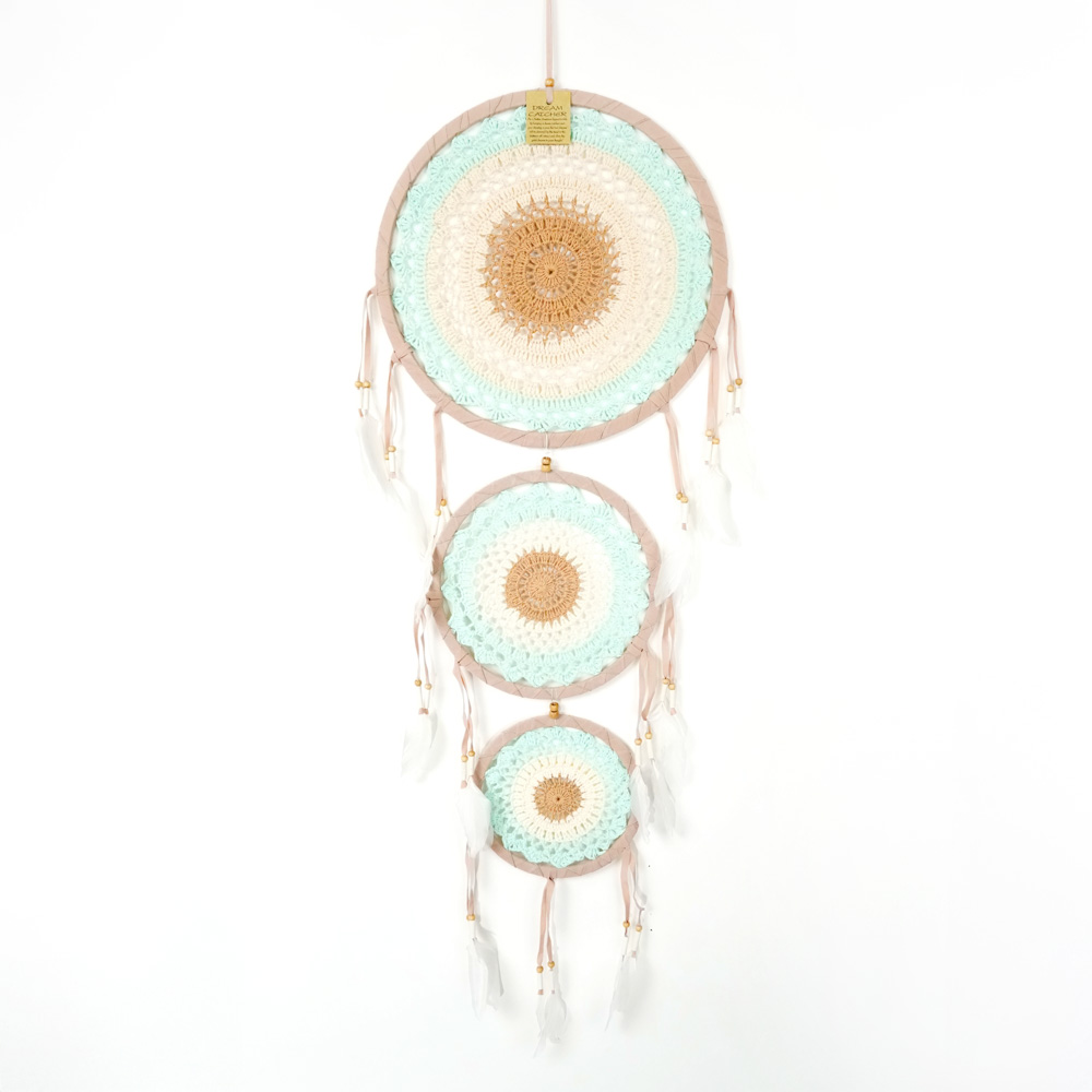 Drømmefanger Turkis 3 Ringer L