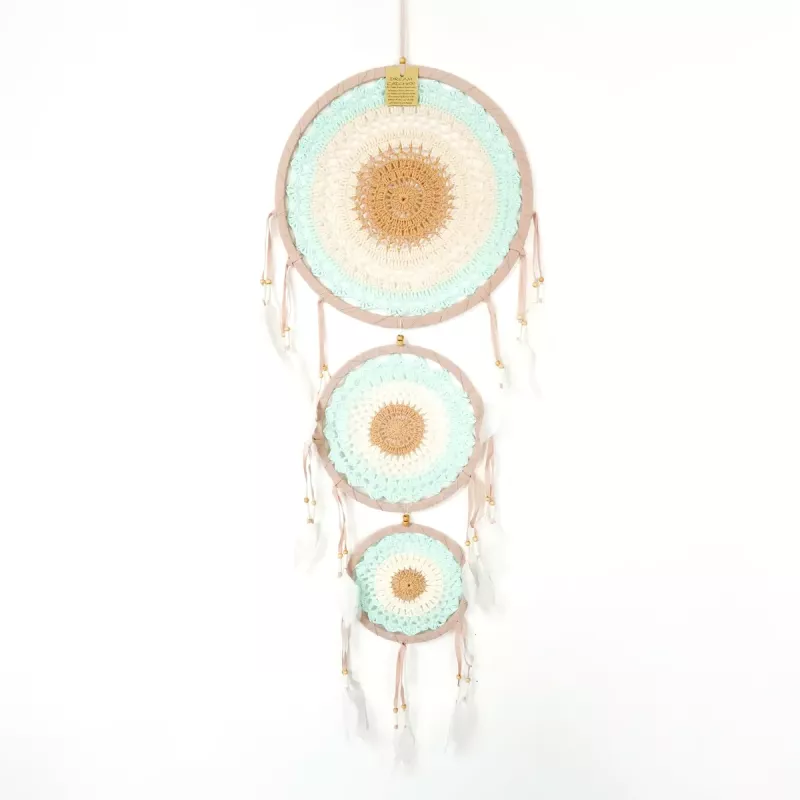 Drömfångare Turkos 3 Ringar L