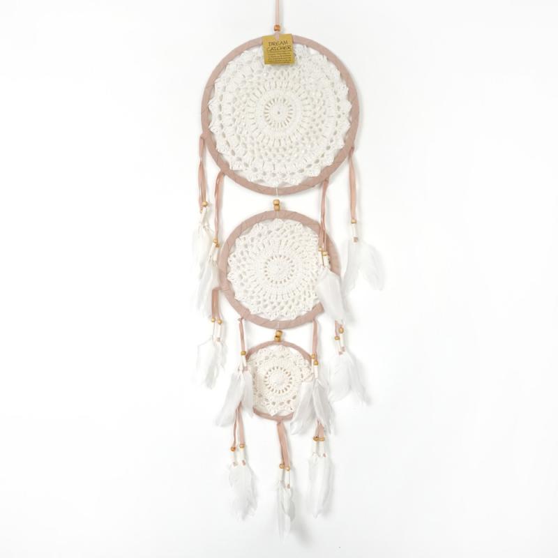 Drömfångare Beige 3 Ringar