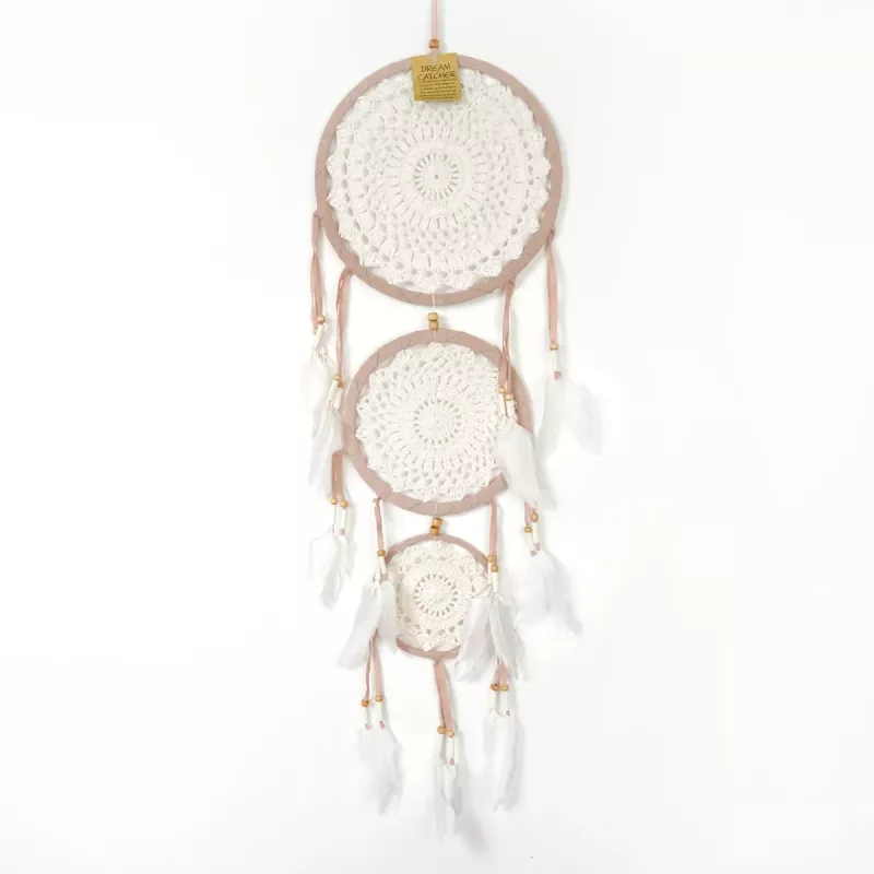 Drömfångare Beige 3 Ringar