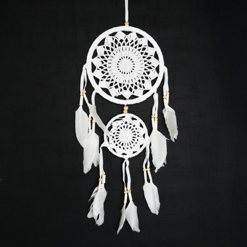 Drömfångare Vit 2 Ringar