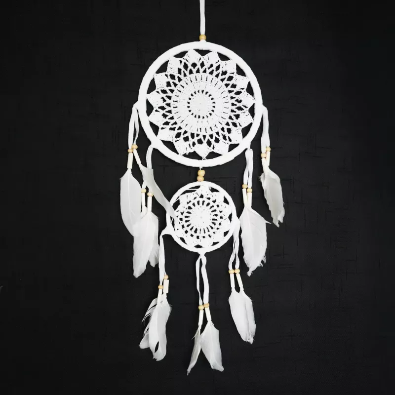 Drömfångare Vit 2 Ringar