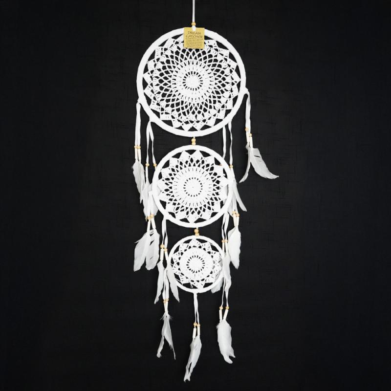 Drömfångare Vit 3 Ringar