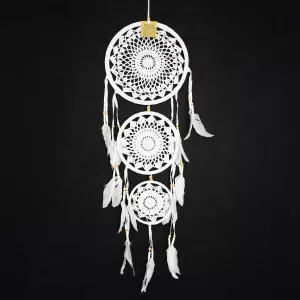 Drømmefanger Hvit 3 Ringer