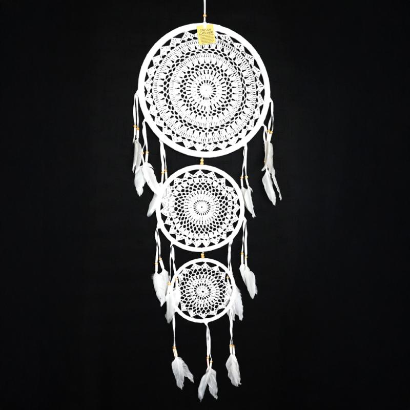 Drömfångare Vit 3 Ringar L