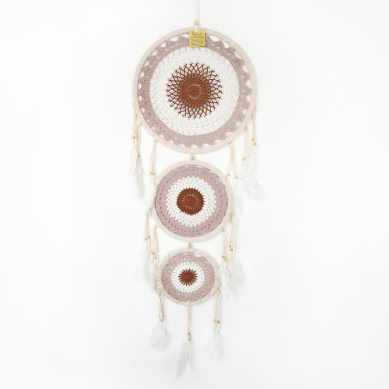 Drömfångare Brun 3 Ringar L