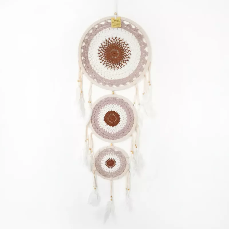 Drömfångare Brun 3 Ringar L