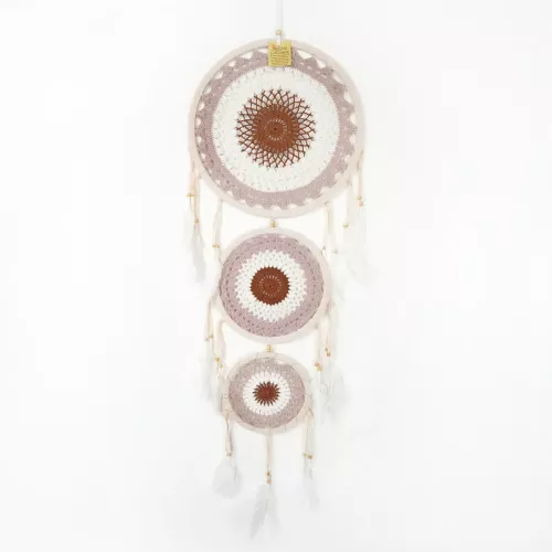 Drömfångare Brun 3 Ringar L