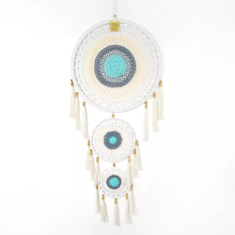 Drömfångare Tassels 3 Ringar XL