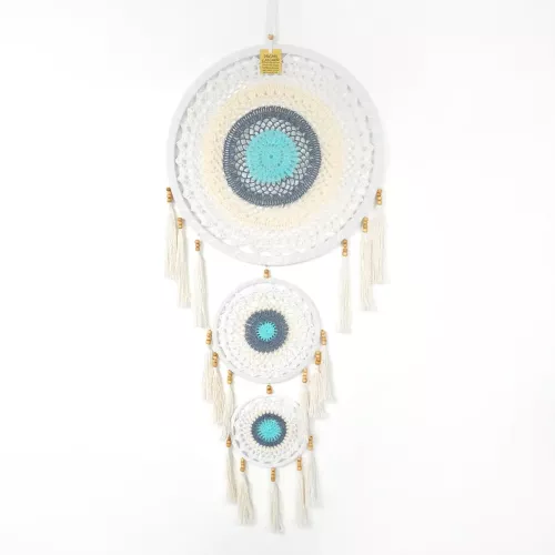Drömfångare Tassels 3 Ringar XL