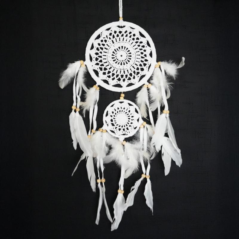 Drömfångare Vit 2 Ringar