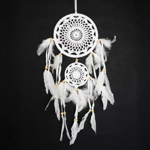 Drömfångare Vit 2 Ringar