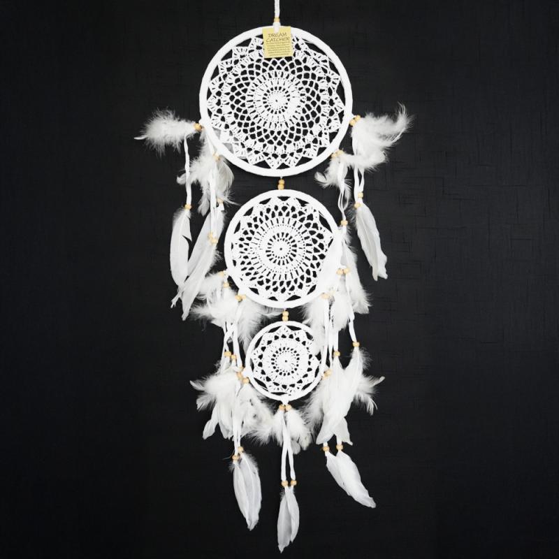 Drömfångare Vit 3 Ringar