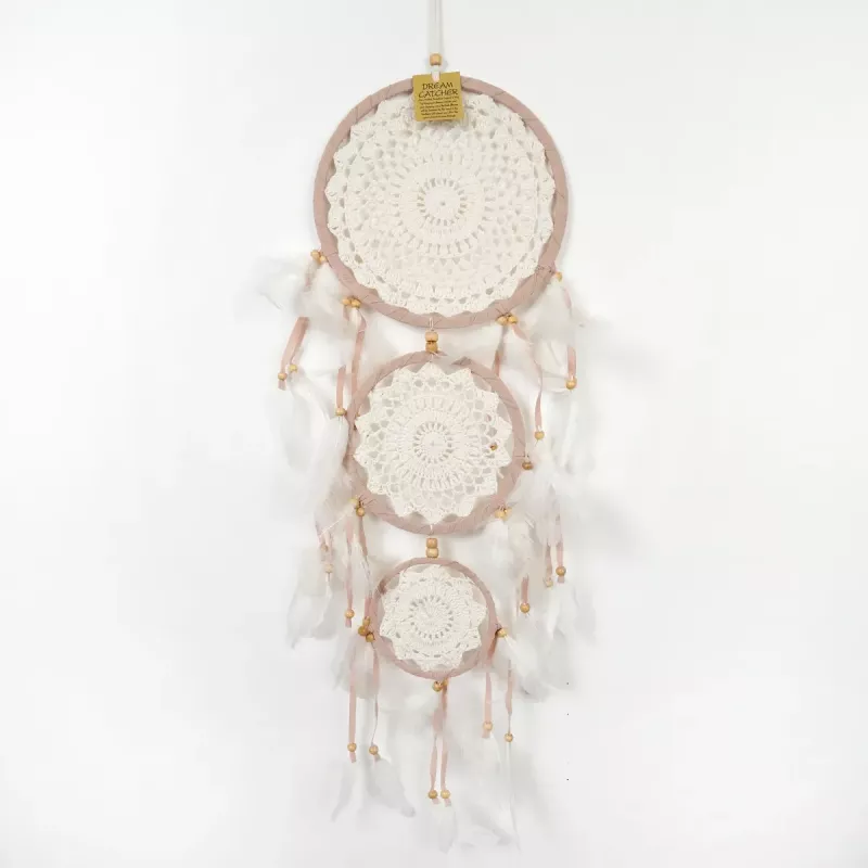 Drömfångare Beige 3 Ringar