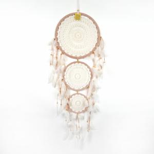 Drømmefanger Beige 3 Ringer L
