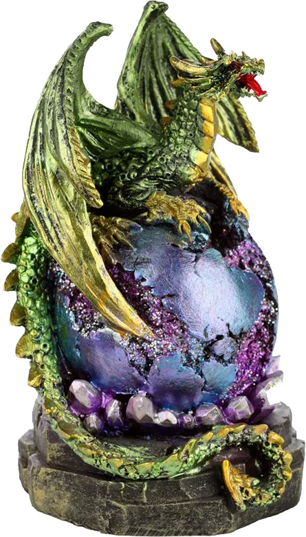 Grønn Drake LED Lampe