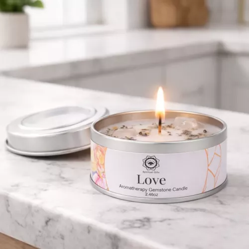 Doftljus Ros Rosenkvarts