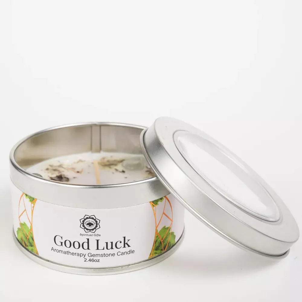 Duftlys Patchouli Grønn Aventurin