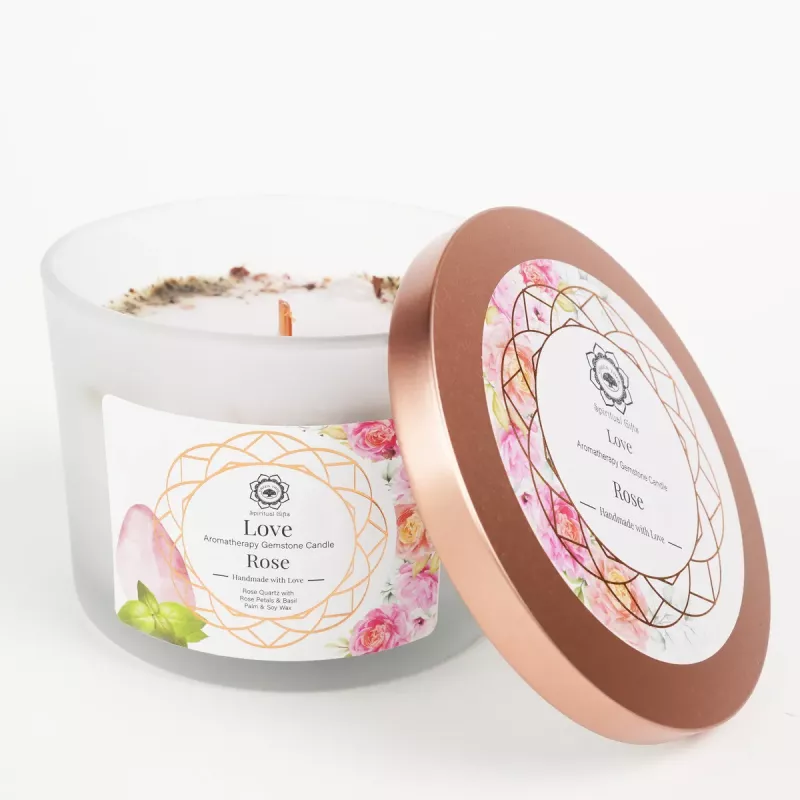 Duftlys Rose Rosenkvarts