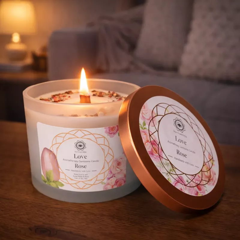 Duftlys Rose Rosenkvarts